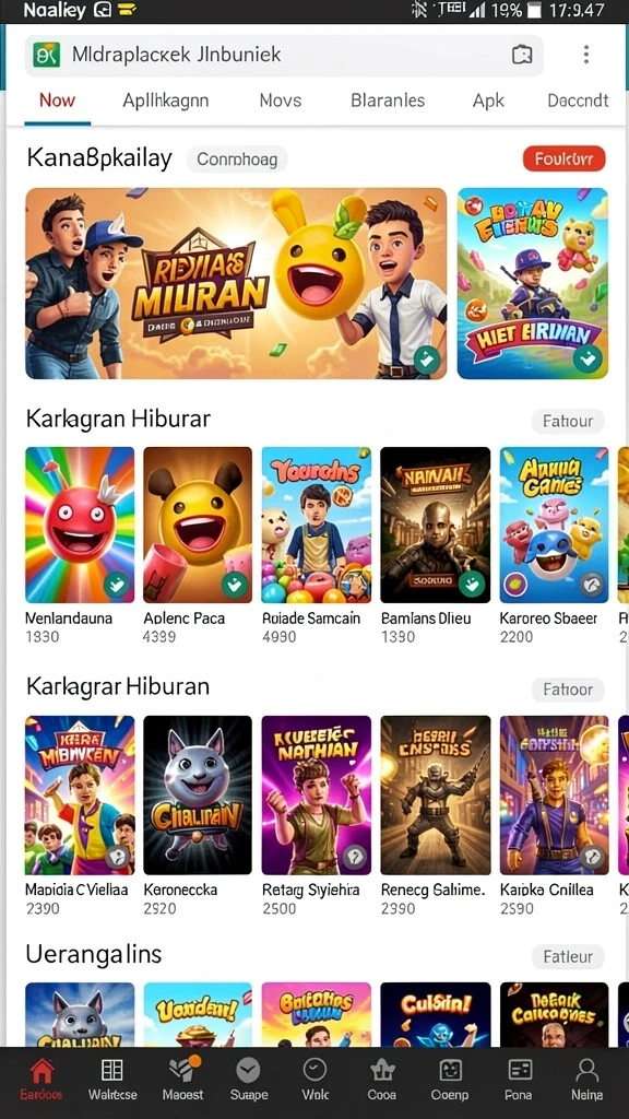 Screenshot megahoki nomor 1